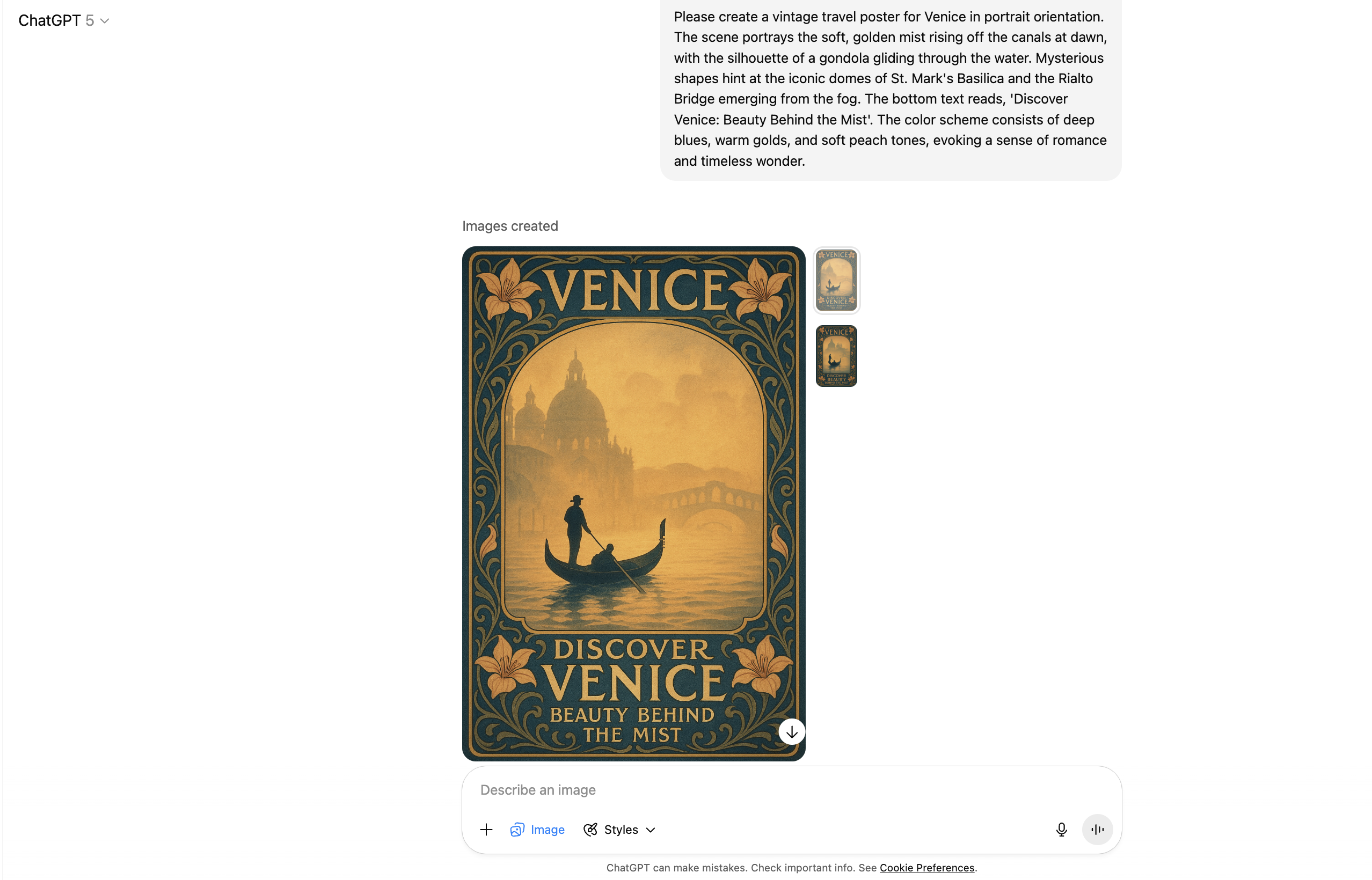 Image generation image